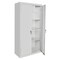 Steel Cabinets Usa Storage Cabinet, 72 in H, 36 in W, 24 in D, Gray, 4 Shelves AAH-36RBMAG1-G - alternate 1